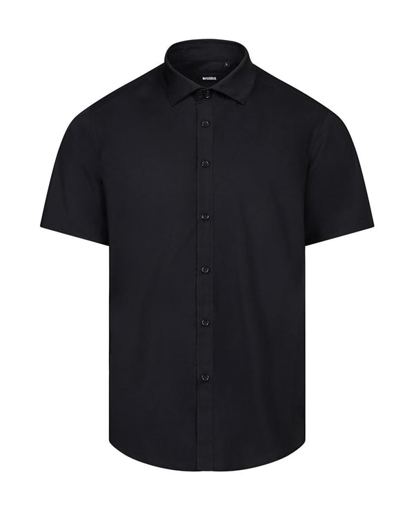 Camisa MC Homem-Preto-S-RAG-Tailors-Fardas-e-Uniformes-Vestuario-Pro