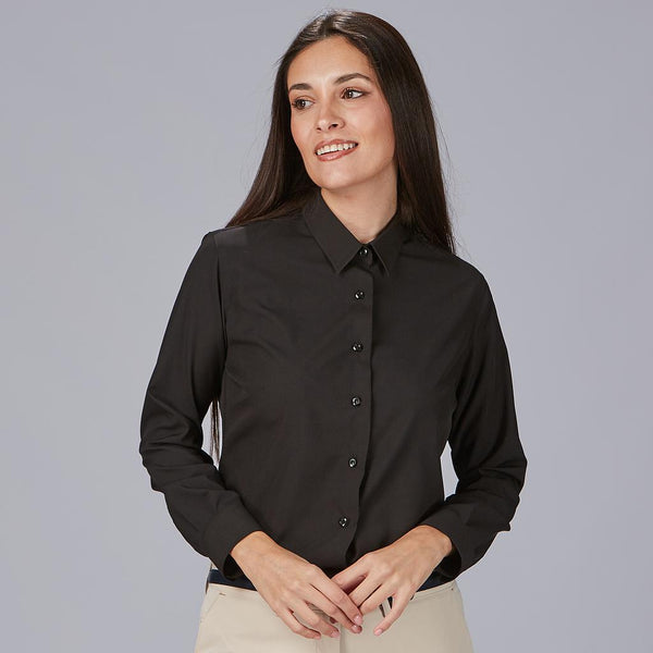 Camisa Mulher Moledo-Preto-001-XS-RAG-Tailors-Fardas-e-Uniformes-Vestuario-Pro
