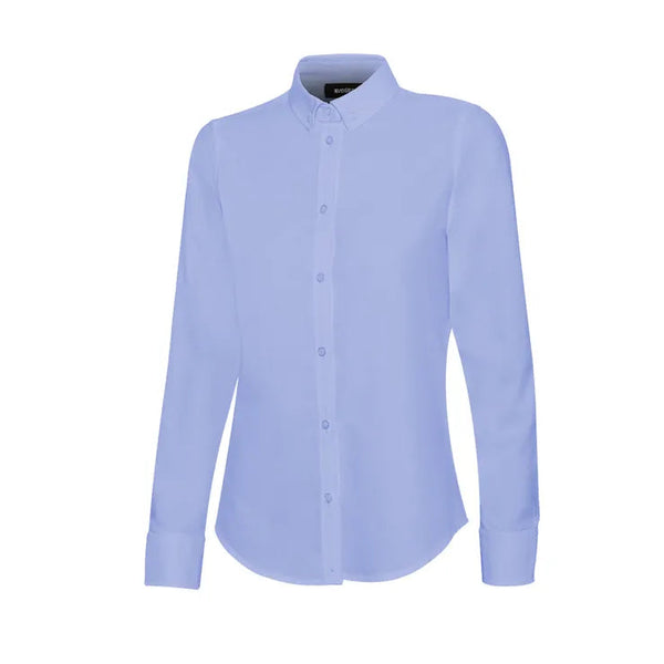 Camisa Oxford Senhora Mérida-Azul Celeste-XS-RAG-Tailors-Fardas-e-Uniformes-Vestuario-Pro