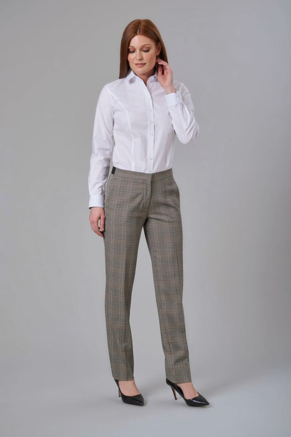 Camisa Oxford Stretch Mirabel Senhora-Grey-34-RAG-Tailors-Fardas-e-Uniformes-Vestuario-Pro