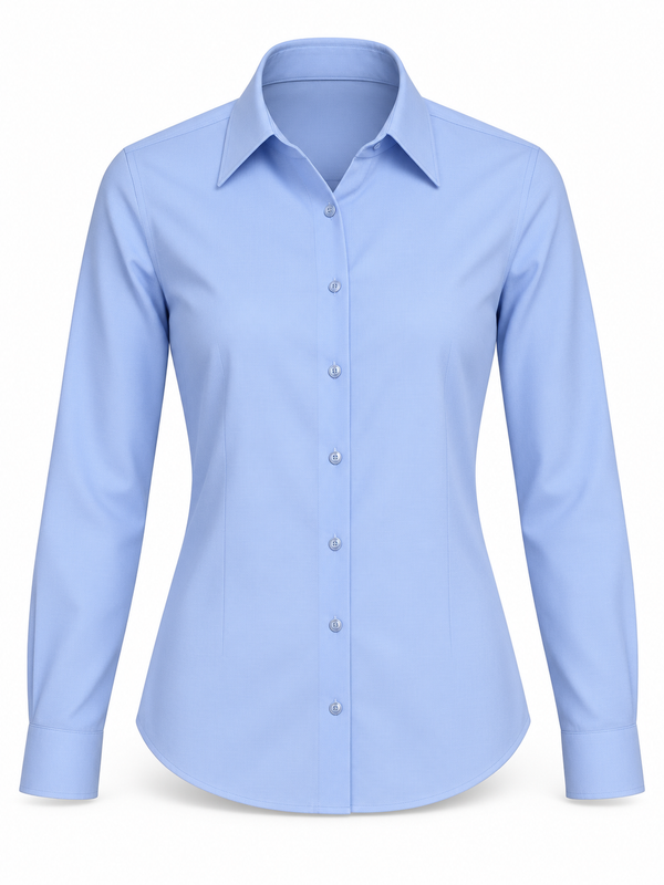 Camisa Oxford de Manga Comprida para Senhora EMBASSY-RAG-Tailors-Fardas-e-Uniformes-Vestuario-Pro