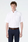 Camisa Oxford de Manga Curta para Homem BRISBANE-RAG-Tailors-Fardas-e-Uniformes-Vestuario-Pro