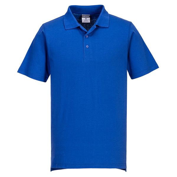Camisa Polo Jersey leve (48 numa caixa)-Azul Royal-S-RAG-Tailors-Fardas-e-Uniformes-Vestuario-Pro