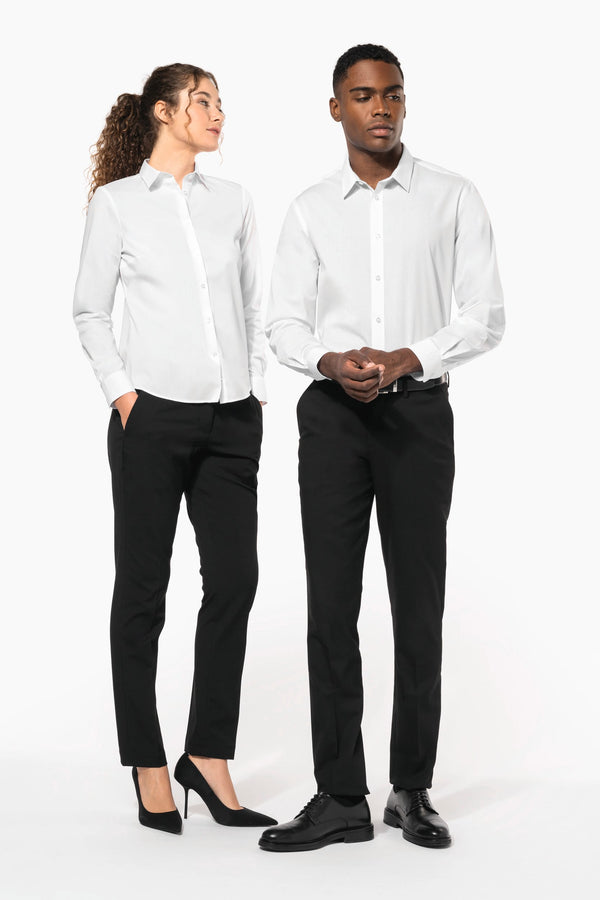 Camisa Popeline Polialgodão de Tratamento Fácil de Senhora-RAG-Tailors-Fardas-e-Uniformes-Vestuario-Pro