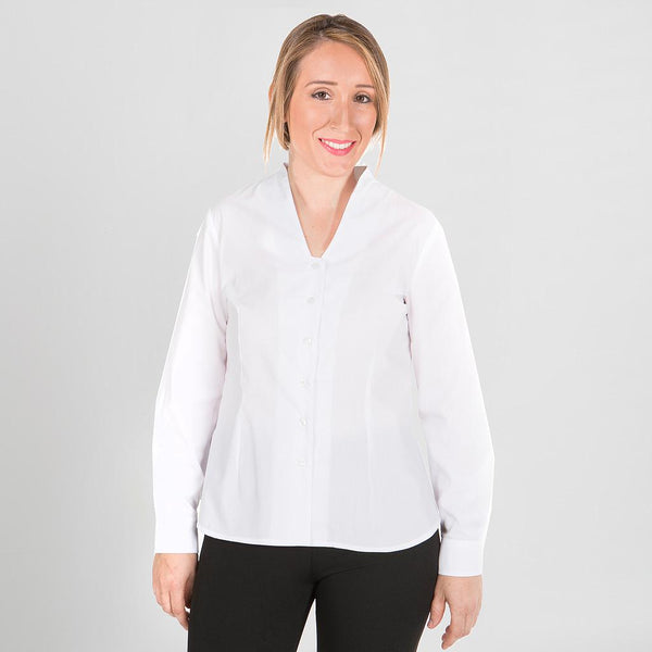 Camisa Senhora Lili-Branco-XS-RAG-Tailors-Fardas-e-Uniformes-Vestuario-Pro