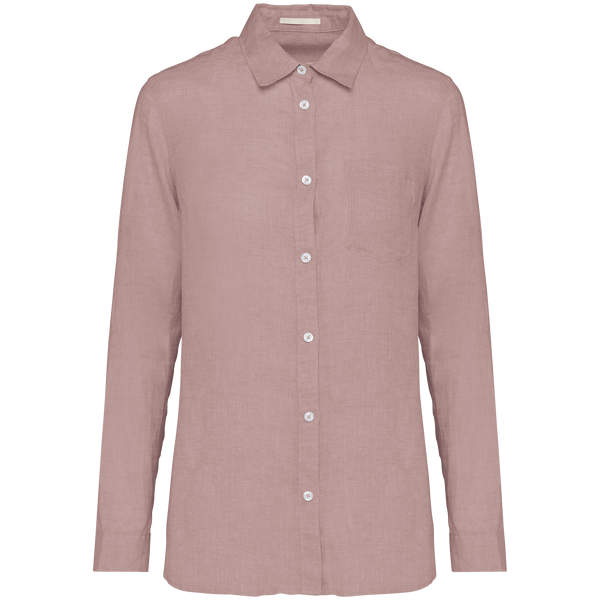 Camisa Senhora Linho Pavão-Petal Rose-XS-RAG-Tailors-Fardas-e-Uniformes-Vestuario-Pro