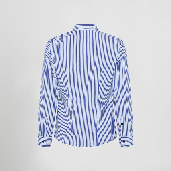 Camisa Senhora Riscas Bicolor Simonetta-RAG-Tailors-Fardas-e-Uniformes-Vestuario-Pro