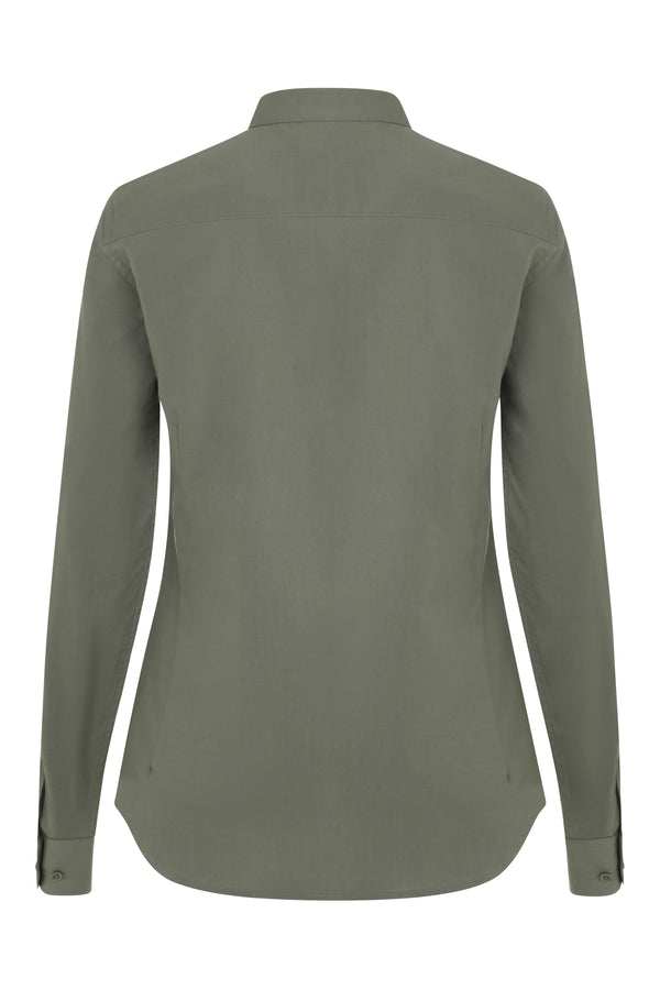 Camisa Stretch Manga Longa para Mulher-RAG-Tailors-Fardas-e-Uniformes-Vestuario-Pro