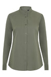 Camisa Stretch Manga Longa para Mulher-VERDE OLIVA CLARO - 35-XS-RAG-Tailors-Fardas-e-Uniformes-Vestuario-Pro