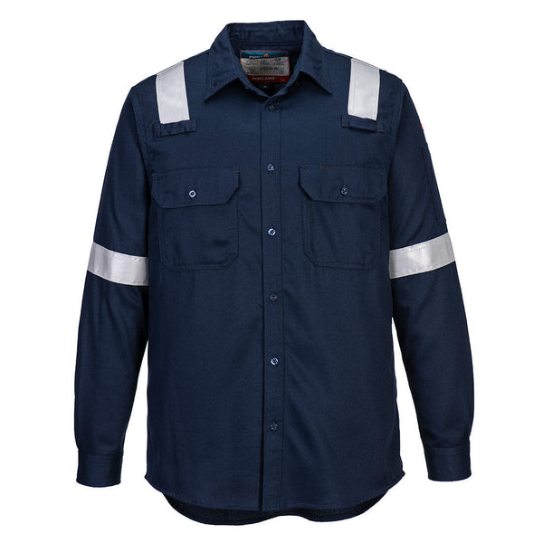 Camisa anti-estática leve FR-Marinho-L-RAG-Tailors-Fardas-e-Uniformes-Vestuario-Pro