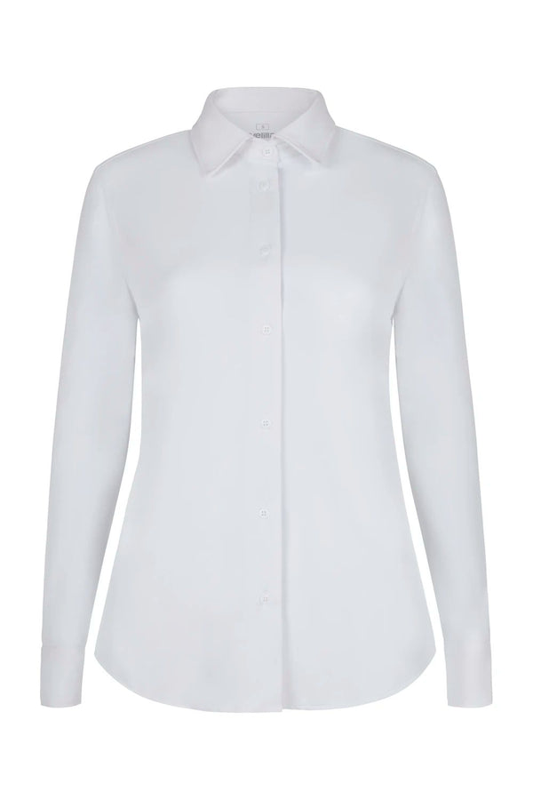 Camisa antirrugas mulher-Branco - 07-XS-RAG-Tailors-Fardas-e-Uniformes-Vestuario-Pro