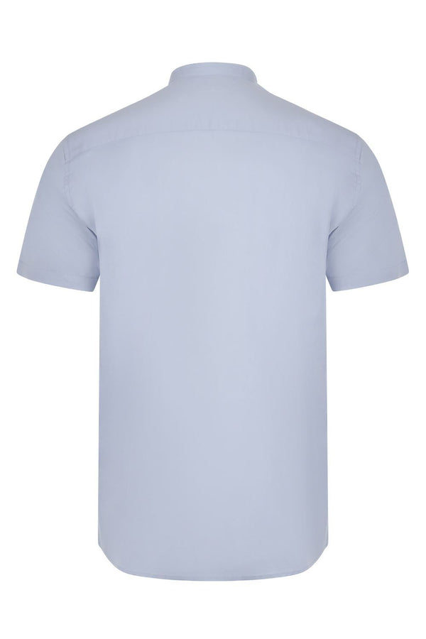 Camisa de Homem Gola Padre Stretch Manga Curta-RAG-Tailors-Fardas-e-Uniformes-Vestuario-Pro