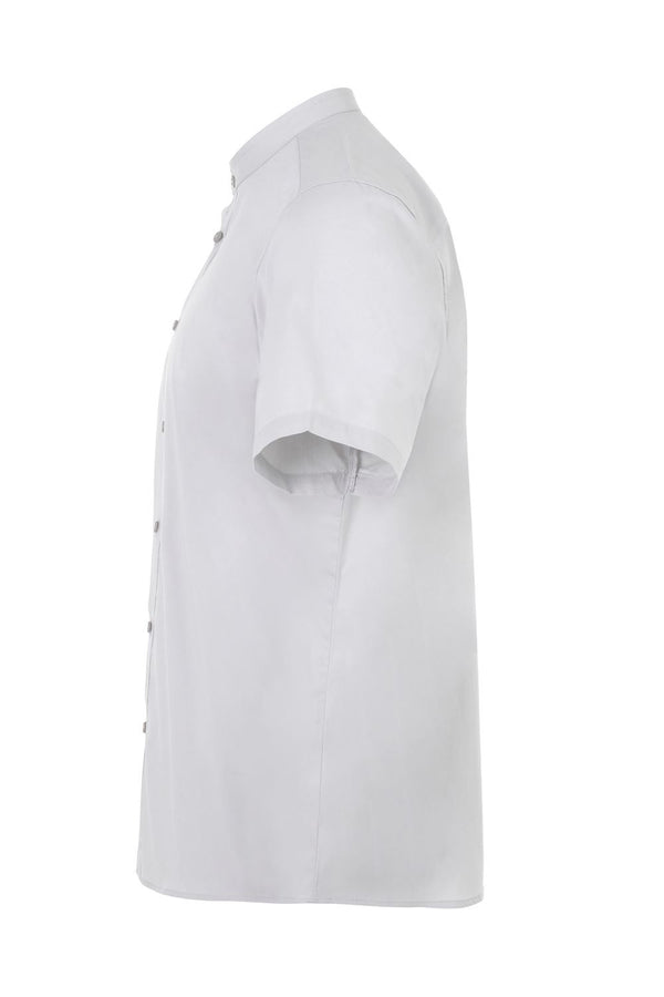 Camisa de Homem Gola Padre Stretch Manga Curta-RAG-Tailors-Fardas-e-Uniformes-Vestuario-Pro
