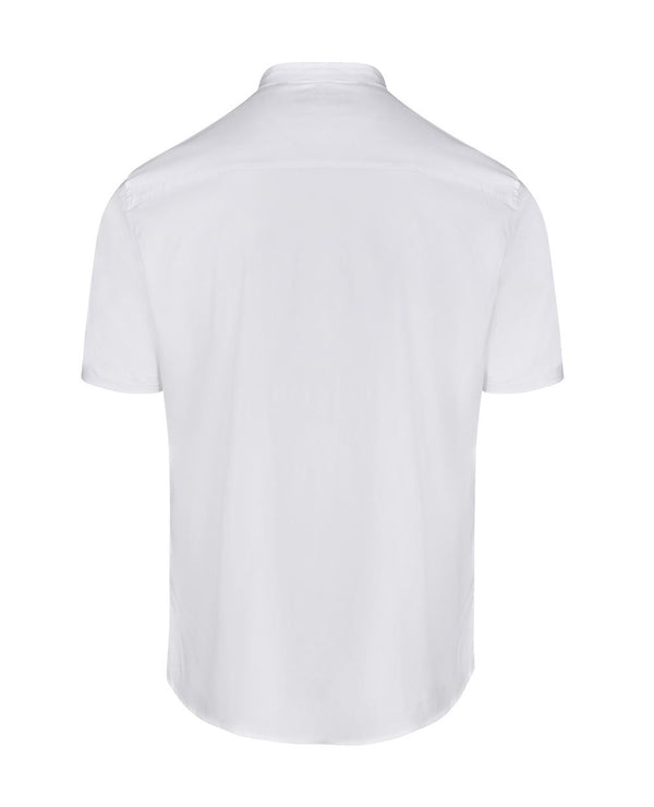 Camisa de Homem Gola Padre Stretch Manga Curta-RAG-Tailors-Fardas-e-Uniformes-Vestuario-Pro