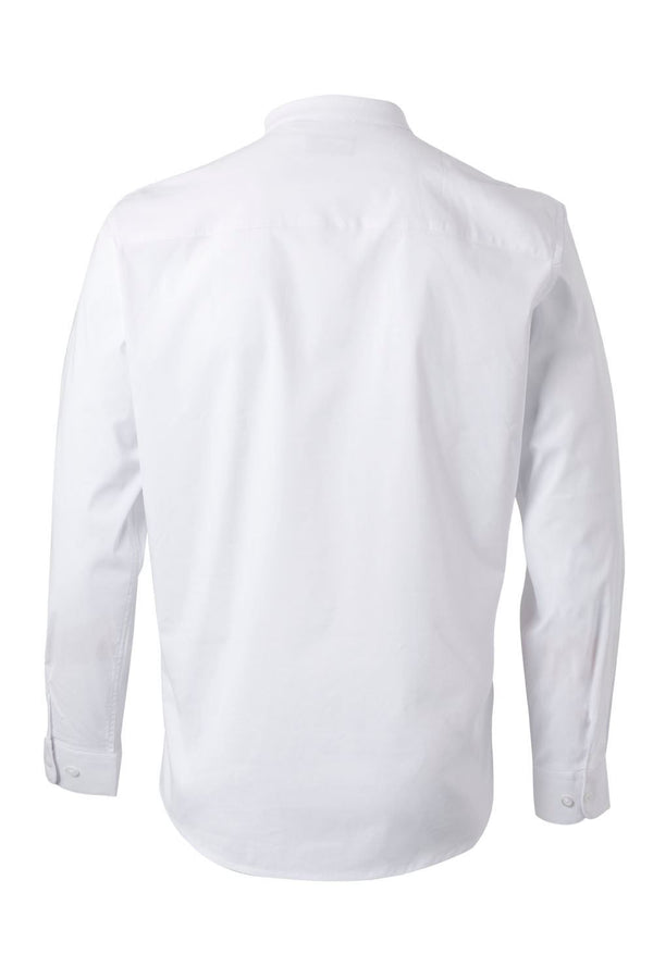 Camisa de Homem Gola Padre com Stretch-RAG-Tailors-Fardas-e-Uniformes-Vestuario-Pro