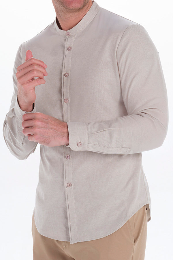Camisa de Homem com Gola Mao-RAG-Tailors-Fardas-e-Uniformes-Vestuario-Pro