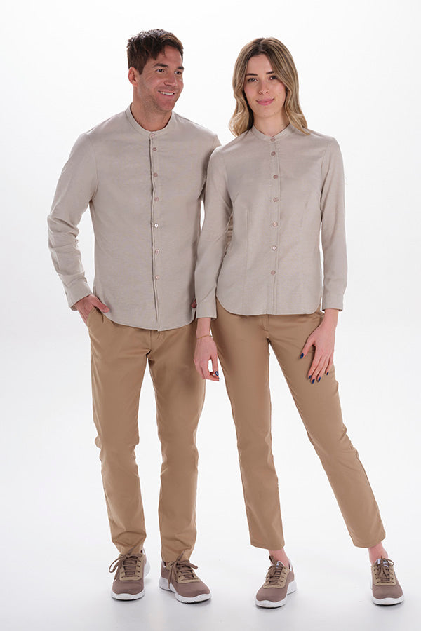 Camisa de Homem com Gola Mao-RAG-Tailors-Fardas-e-Uniformes-Vestuario-Pro