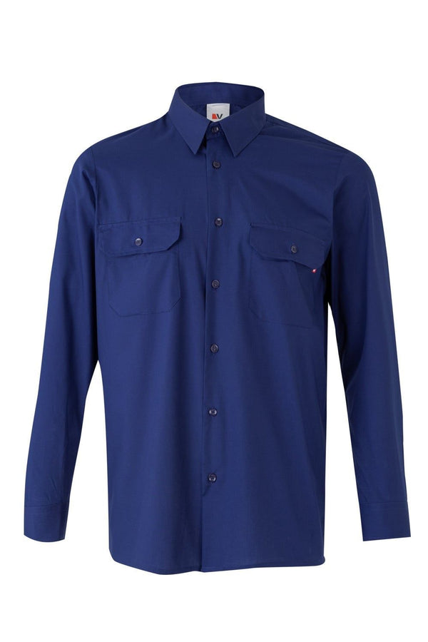 Camisa de Manga Comprida-Azul-S-RAG-Tailors-Fardas-e-Uniformes-Vestuario-Pro