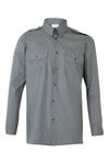 Camisa de Manga Comprida com Divisas-Cinza-S-RAG-Tailors-Fardas-e-Uniformes-Vestuario-Pro