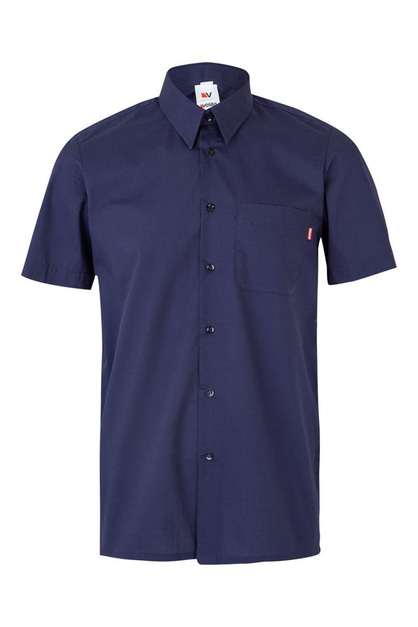 Camisa de Manga Curta-Azul Marinho-S-RAG-Tailors-Fardas-e-Uniformes-Vestuario-Pro