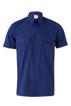 Camisa de Manga Curta-Azul-S-RAG-Tailors-Fardas-e-Uniformes-Vestuario-Pro