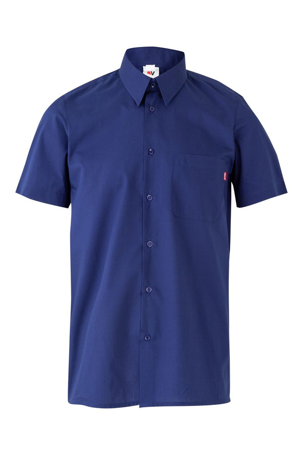 Camisa de Manga Curta-Azul-S-RAG-Tailors-Fardas-e-Uniformes-Vestuario-Pro