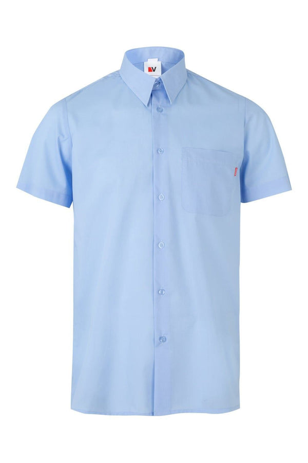 Camisa de Manga Curta-Celeste-S-RAG-Tailors-Fardas-e-Uniformes-Vestuario-Pro