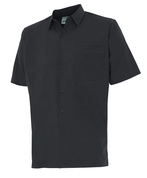 Camisa de Manga Curta-Preto-S-RAG-Tailors-Fardas-e-Uniformes-Vestuario-Pro