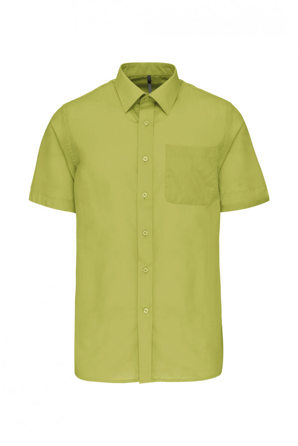 Camisa de Manga Curta Tratamento Fácil-Burnt Lime-S-RAG-Tailors-Fardas-e-Uniformes-Vestuario-Pro