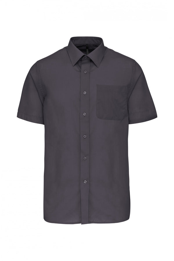 Camisa de Manga Curta Tratamento Fácil-Zinc-S-RAG-Tailors-Fardas-e-Uniformes-Vestuario-Pro