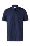 Camisa de Manga Curta com Divisas-Azul Marinho - 01-S-RAG-Tailors-Fardas-e-Uniformes-Vestuario-Pro
