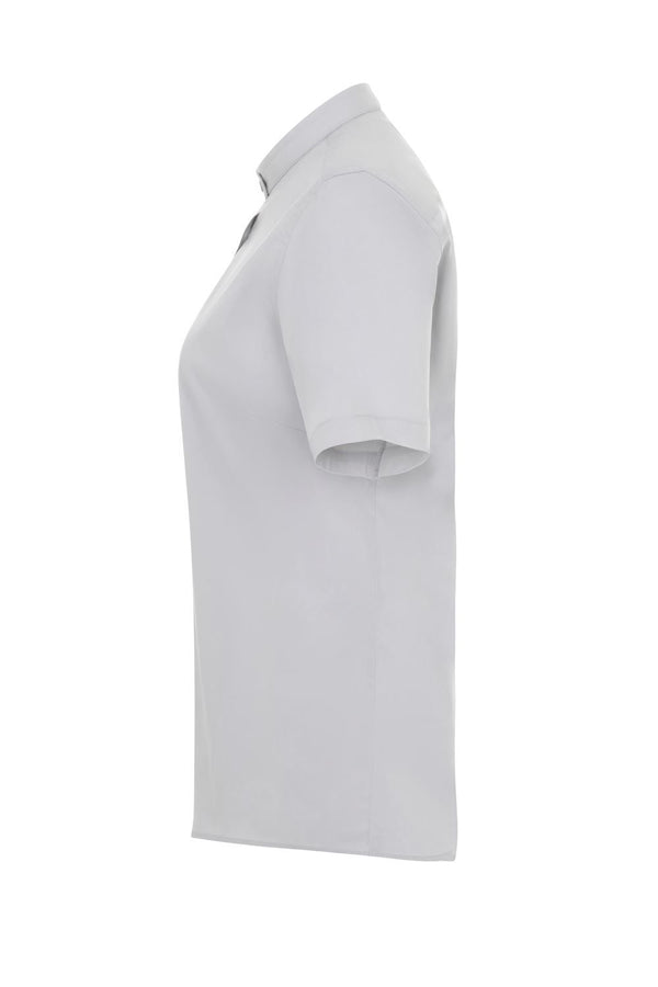 Camisa de Mulher Gola Padre Stretch Manga Curta-RAG-Tailors-Fardas-e-Uniformes-Vestuario-Pro