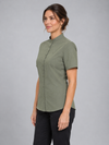 Camisa de Mulher Gola Padre Stretch Manga Curta-RAG-Tailors-Fardas-e-Uniformes-Vestuario-Pro