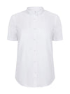 Camisa de Mulher Gola Padre Stretch Manga Curta-RAG-Tailors-Fardas-e-Uniformes-Vestuario-Pro