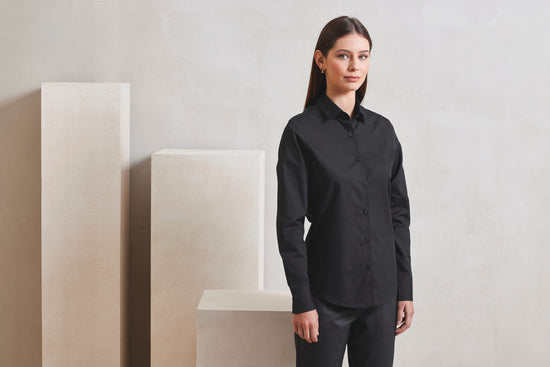 Camisa de Popeline Manga Comprida Senhora-RAG-Tailors-Fardas-e-Uniformes-Vestuario-Pro