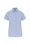 Camisa de Senhora Manga Curta com Stretch-Light Blue-XS-RAG-Tailors-Fardas-e-Uniformes-Vestuario-Pro