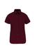 Camisa de Senhora Manga Curta com Stretch-Wine-XS-RAG-Tailors-Fardas-e-Uniformes-Vestuario-Pro