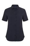 Camisa de manga curta elástica para mulher-Azul Navy - 61-XS-RAG-Tailors-Fardas-e-Uniformes-Vestuario-Pro
