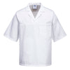 Camisa de padeiro, manga curta-Branco-XS-RAG-Tailors-Fardas-e-Uniformes-Vestuario-Pro