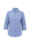 Camisa de senhora Mariana de mangas 3/4-Bright Sky-XS-RAG-Tailors-Fardas-e-Uniformes-Vestuario-Pro