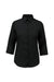 Camisa de senhora Mariana de mangas 3/4-Preto-XS-RAG-Tailors-Fardas-e-Uniformes-Vestuario-Pro