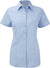 Camisa de senhora de manga curta Herringbone-Light Azul-XS-RAG-Tailors-Fardas-e-Uniformes-Vestuario-Pro
