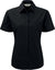 Camisa de senhora de manga curta em popeline-Preto-XS-RAG-Tailors-Fardas-e-Uniformes-Vestuario-Pro