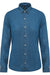 Camisa de senhora em denim-Chambray Azul-XS-RAG-Tailors-Fardas-e-Uniformes-Vestuario-Pro