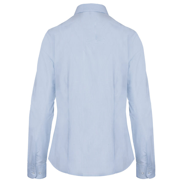 Camisa de senhora em popeline de manga comprida-RAG-Tailors-Fardas-e-Uniformes-Vestuario-Pro