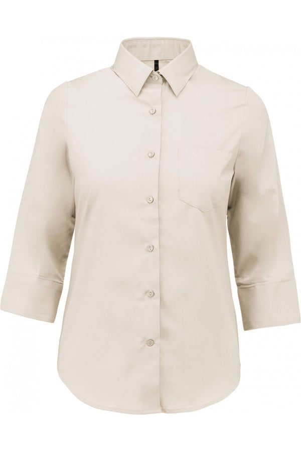 Camisa de senhora manga 3/4-Angora-XS-RAG-Tailors-Fardas-e-Uniformes-Vestuario-Pro