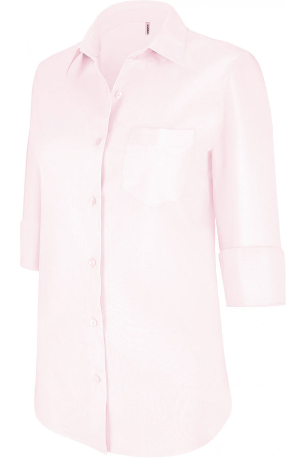 Camisa de senhora manga 3/4-RAG-Tailors-Fardas-e-Uniformes-Vestuario-Pro