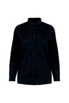 Camisa em Liocel Evasé-Marinho Escuro-XS-RAG-Tailors-Fardas-e-Uniformes-Vestuario-Pro