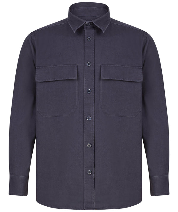 Camisa forrada Drill-Navy-XS-RAG-Tailors-Fardas-e-Uniformes-Vestuario-Pro