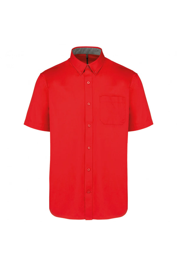 Camisa m\curta Berman-Vermelho-XS-RAG-Tailors-Fardas-e-Uniformes-Vestuario-Pro